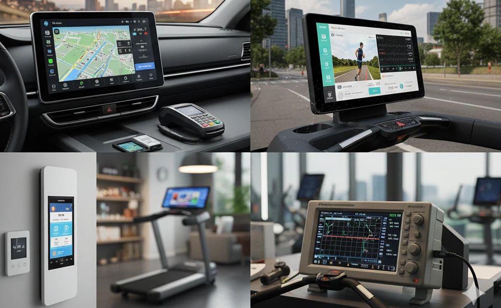 application of TFT touch screens aplicación de pantallas táctiles TFT