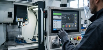 Sistemas de control de máquinas industriales utilizados en equipos.