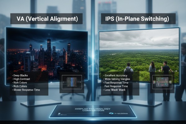 Pantalla VA vs IPS: ¿Qué tecnología de visualización es adecuada para usted?