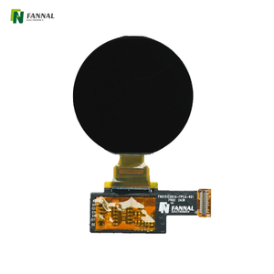 1.504 pulgadas 466x466 Píxeles Pantalla OLED MIPI y SPI Panel de visualización AMOLED redonda para dispositivos portátiles