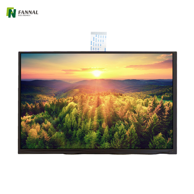 LVDS 10.1 'TFT LCD Pantalla, alto brillo, ángulo de visión amplio