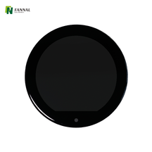 Pantalla redonda para motocicleta de 3,6 pulgadas | Cubierta templada 2D