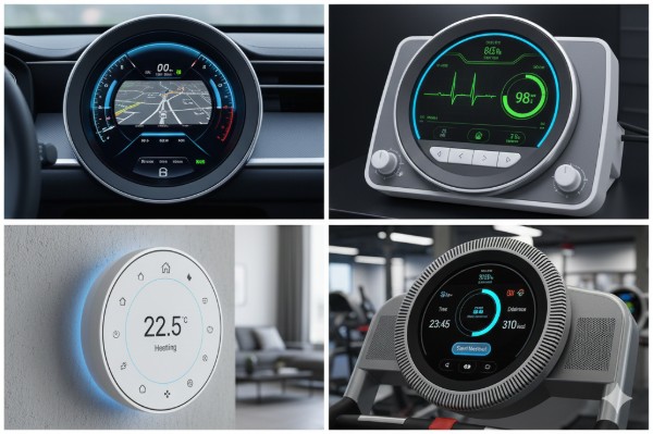 Aplicaciones de la pantalla redonda