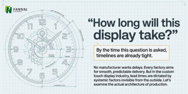¿Por qué los plazos de entrega de las pantallas LCD son tan largos?