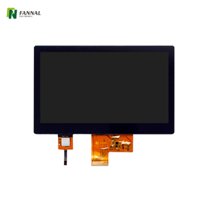 Interfaz LVDS LCD de pantalla táctil de 7 pulgadas 1024 × 600