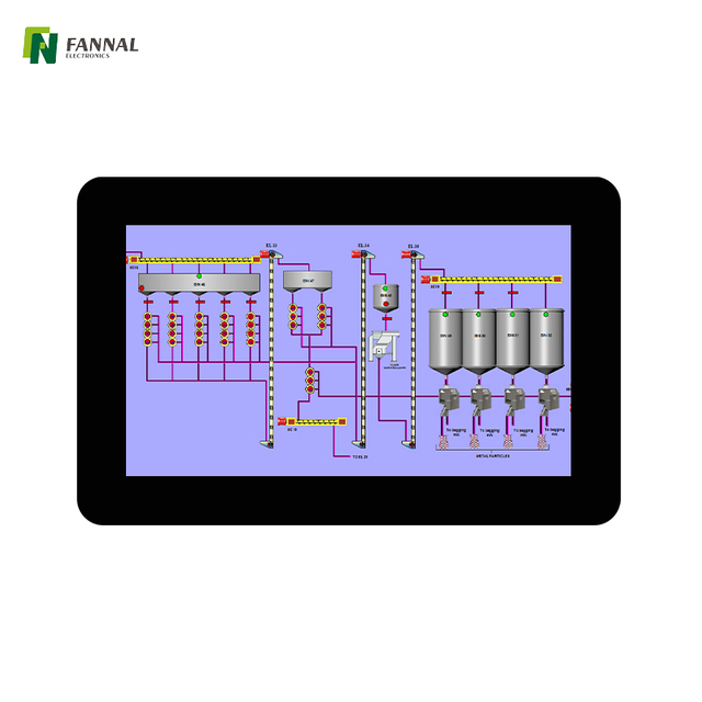Módulo de pantalla táctil capacitiva de 15.6 pulgadas diseñado para cumplir con entornos exigentes.