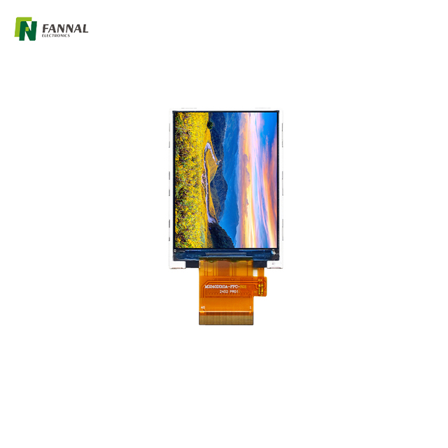 Pantalla TFT de 2.4 pulgadas 550Typ Luminance MCU/GB Interfaz de 24 bits