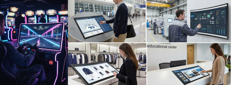 aplicaci&oacute;n de monitor curvo1x